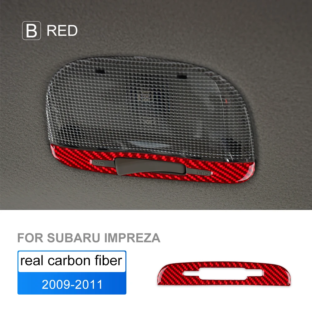 

Настоящая мягкая наклейка из углеродного волокна для Subaru Impreza 2009 2010 2011, задняя верхняя консоль для чтения детской, аксессуары для интерьера автомобиля