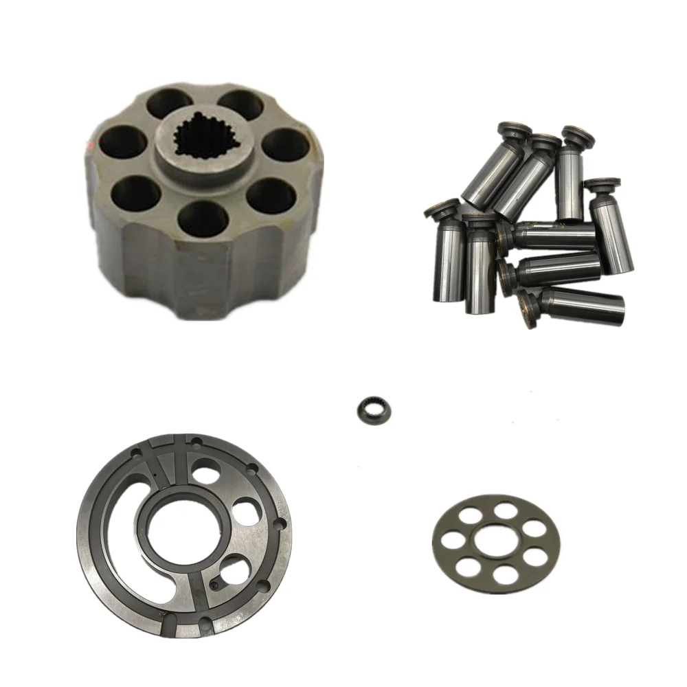 

For Komatsu PC60-6 60-7 Hydraulic Pump Maintenance Kit Piston Cylinder 9-hole Port Plate Piston Pump Excavator Parts