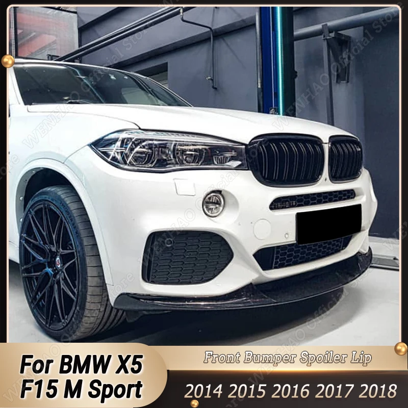 

3 шт., автомобильный передний бампер для BMW X5 F15 M Sport 2014 2015 2016 2017