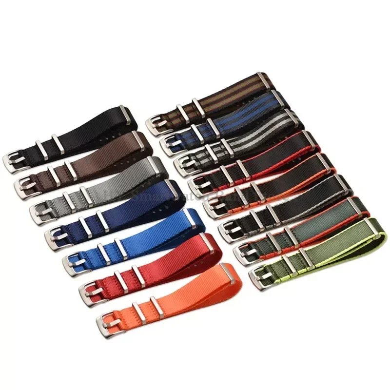 Нейлоновый ремешок премиум-класса 18 мм 20 22 для Omega Seiko военный на запястье Rolex