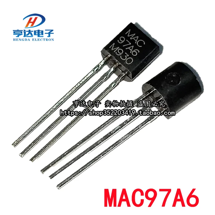 

50pcs origianl new MAC97A6 MAC97A8 TO-92 bidirectional silicon controlled triode