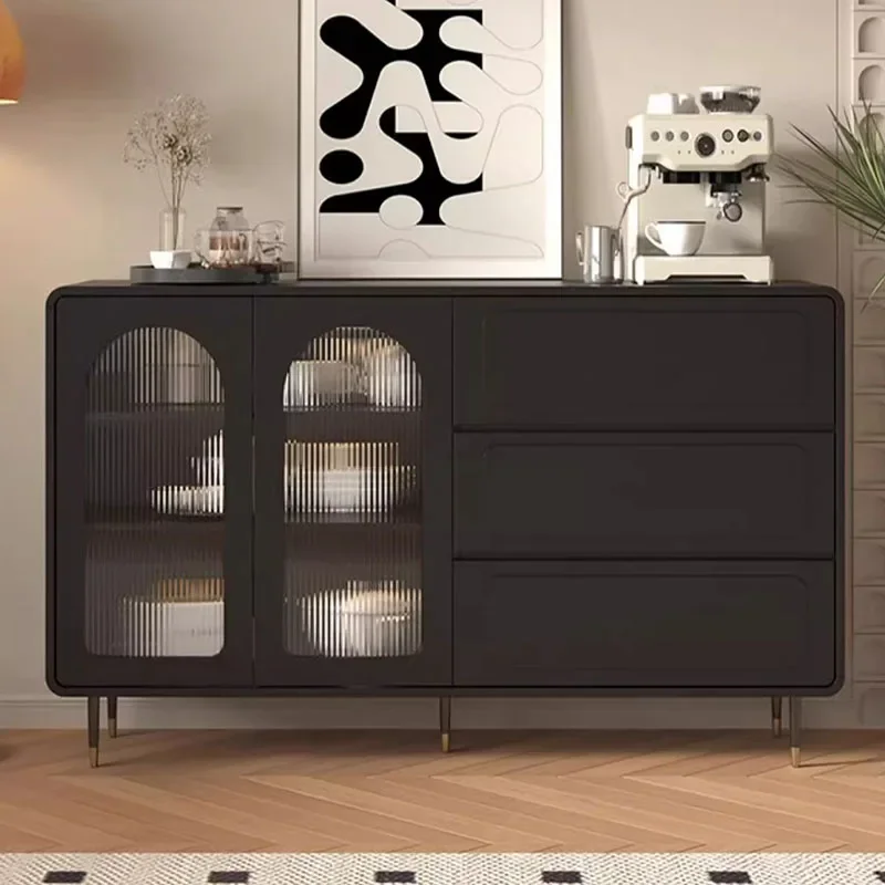 Шкаф для гостиной комод открытые шкафы ящик хранения ниша винтажная мебель