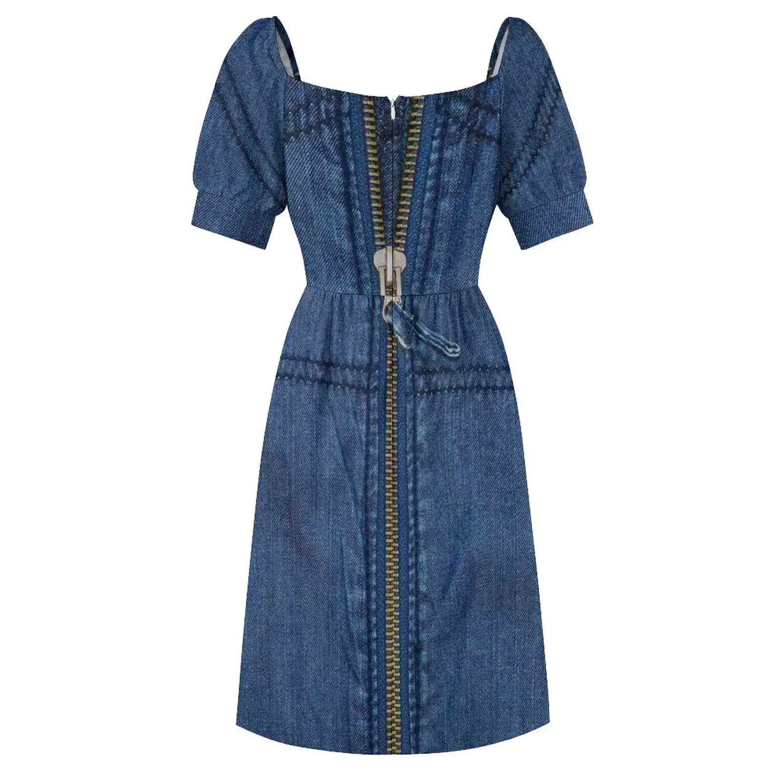 Женское платье из полиэстера I love bluejeans