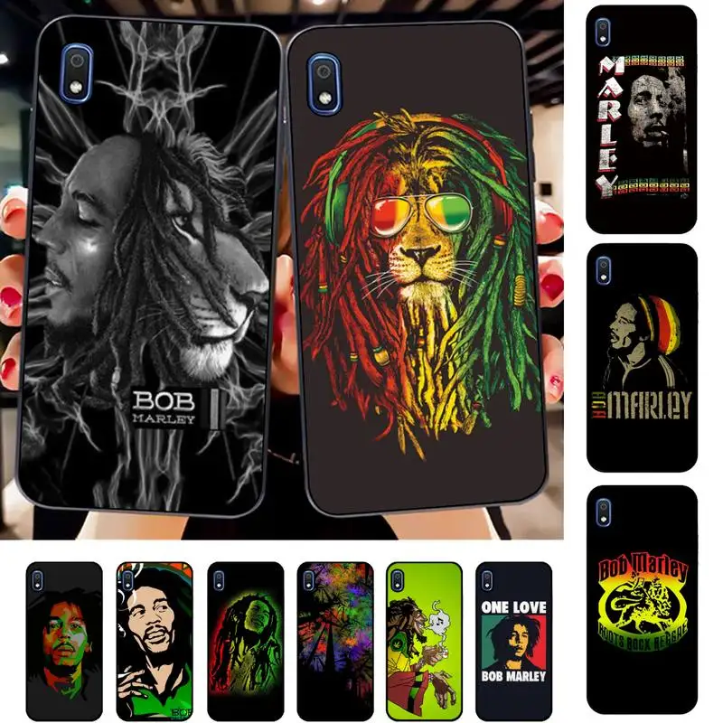 

Bob Marley Jamaican Singer-Songwriter Phone Case for Samsung A51 01 50 71 21S 70 31 40 30 10 20 S E 11 91 A7 A8 2018