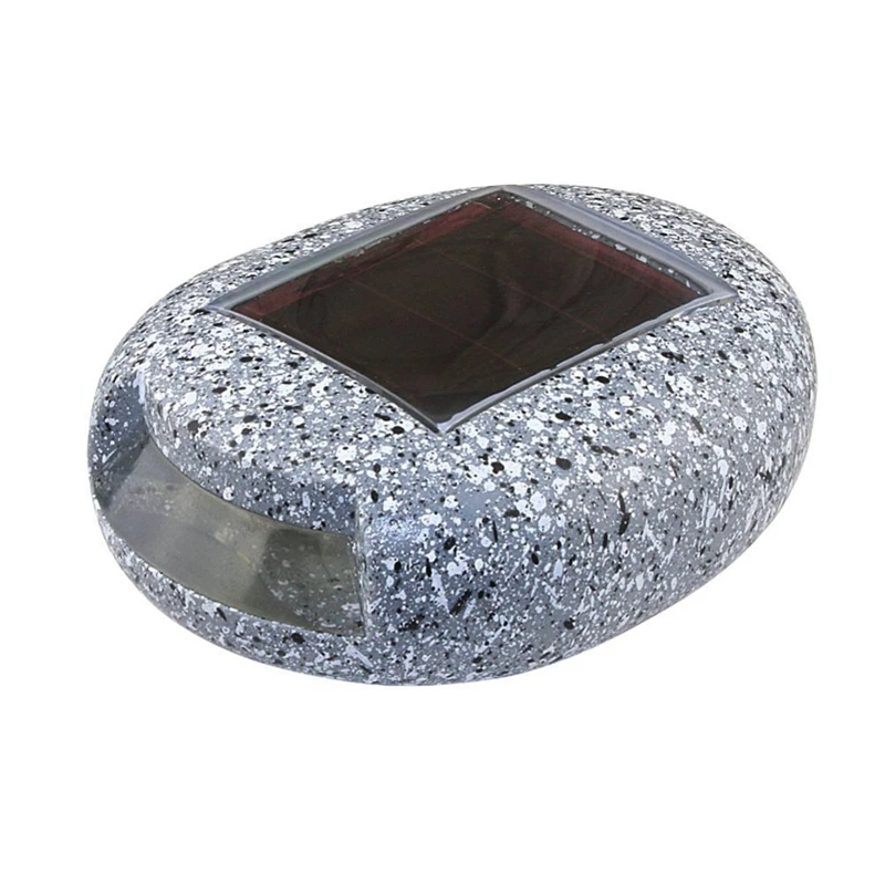 

2Pack Outdoor Garden LED Solar Decorative Rock Stone Spot Lights Lamp Yard