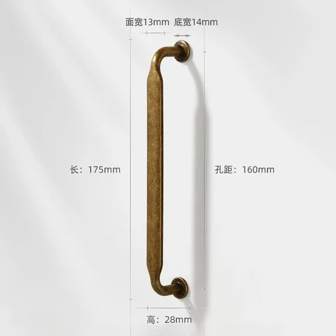 Бронзовые мебельные ручки, цинковый сплав