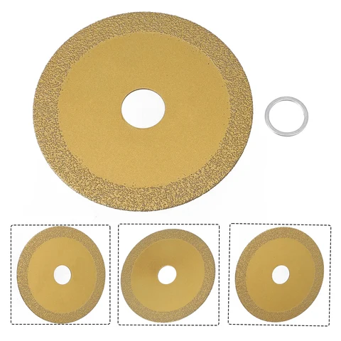 Алмазный диск для резки стали, металла, камня, железа, арматуры, алюминия, 1 шт., 100 мм