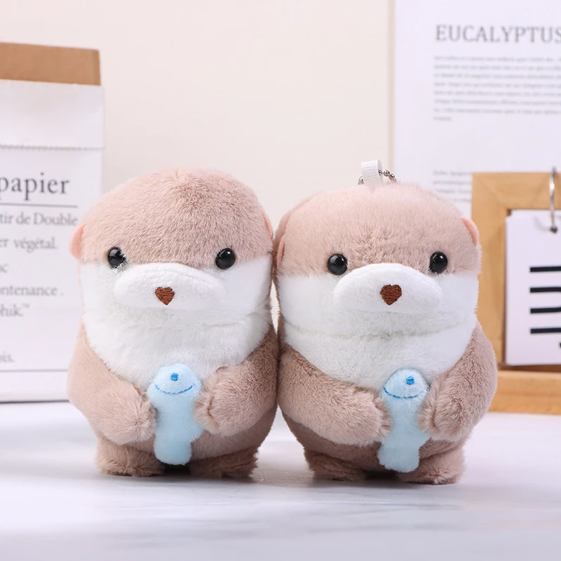 Новая кукла-выдра милая маленькая выдра маленькое животное плюшевое украшение