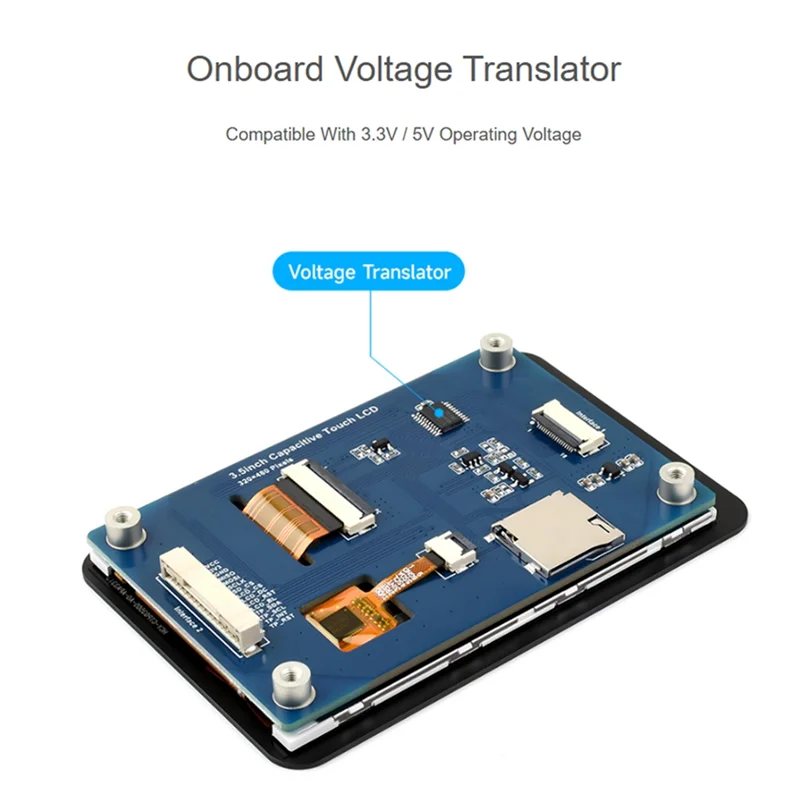 Фото Превосходный ESP32 3,5-дюймовый емкостный сенсорный ЖК-дисплей ST7796 подходит для Arduino/Rasburbal Pi/PICO №3
