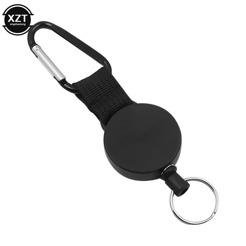 60 см Проволочный Трос для кемпинга высокоэластичный выдвижной брелок ключей с