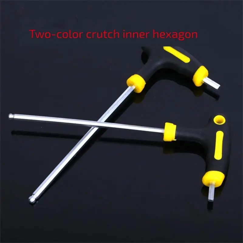 3-12mm Spanner High-carbon Steel Inner Hexagon Wrench T Handle Allen Hex Key Wrench Hand Tool Inner Hexagon Set Manual Wrench