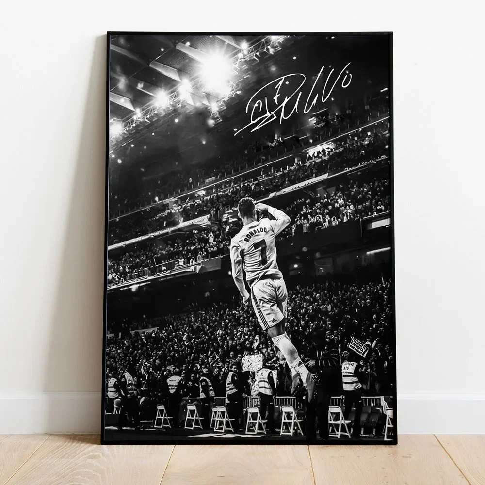 Винтажное настенное искусство Cristaldo португальская суперзвезда CR7 HD печать на