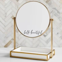 hello beautiful inspirational quotes mirror decal vinyl decal handmade products decorative accessories4061