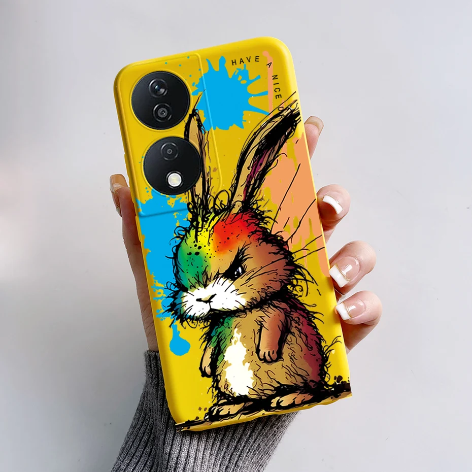 Умные Чехлы для Honor 90 силиконовый мягкий чехол с цветочным рисунком астронавта