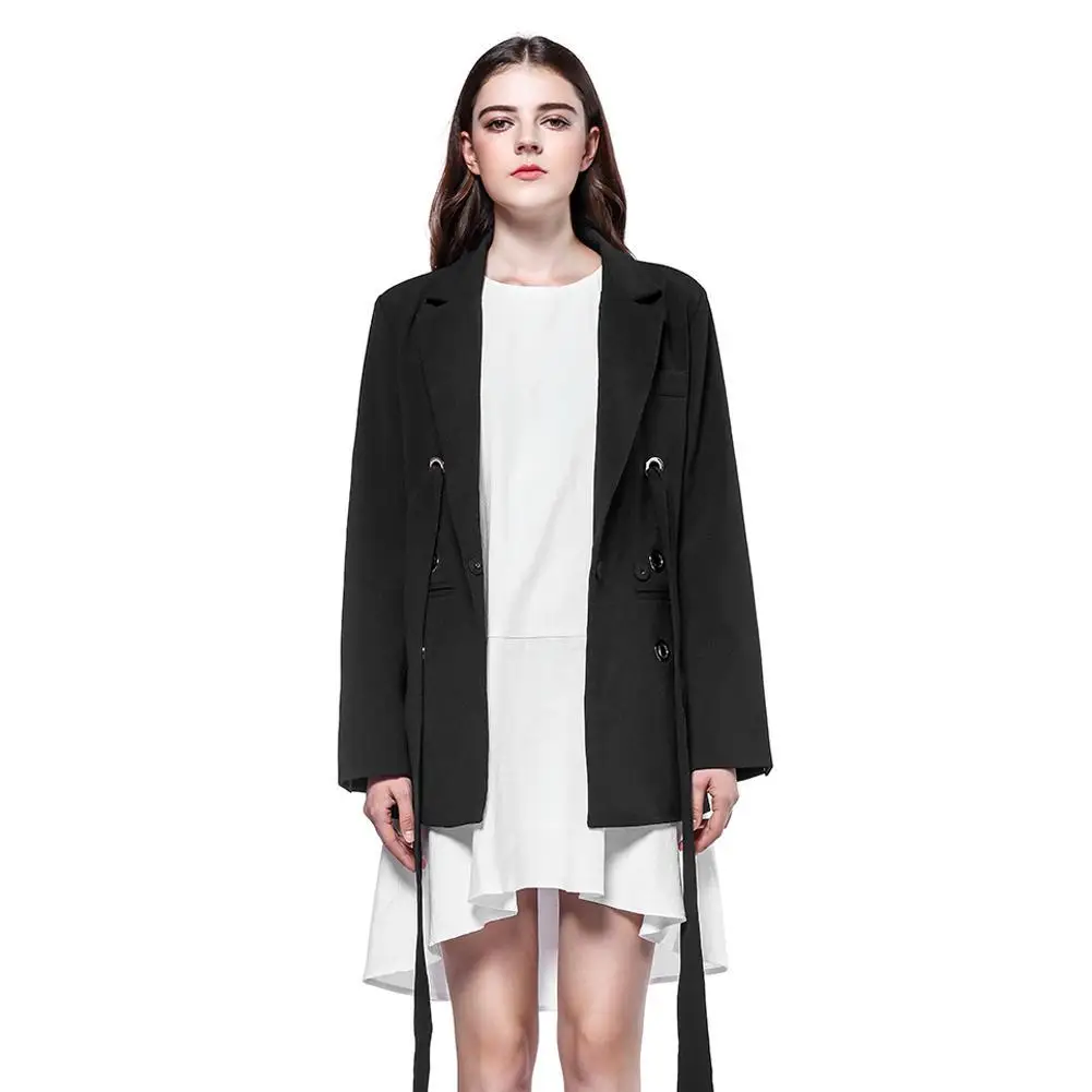 Yuerwan Women Coat Blazer Jacket 