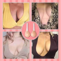 1 pairs silicone push up invisible bra adhesive nipple cover comfortable lift bra breast lift adhesive breast covers for wo a1k9