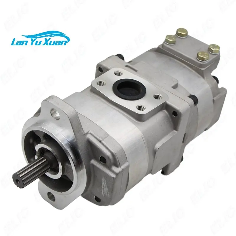 

705-41-07051 hydraulic double pump pilot pump HM400-2 excavator oil gear pump 705-51-30290