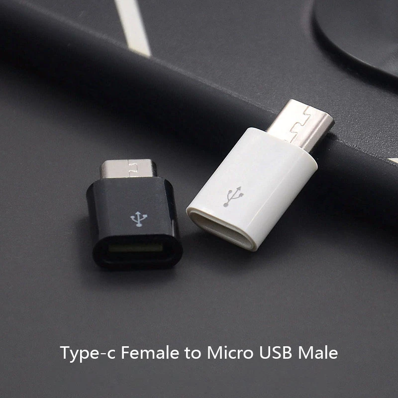 

1Pcs Type C Female To Micro USB Male Converter Connector For Android Phone Adapter