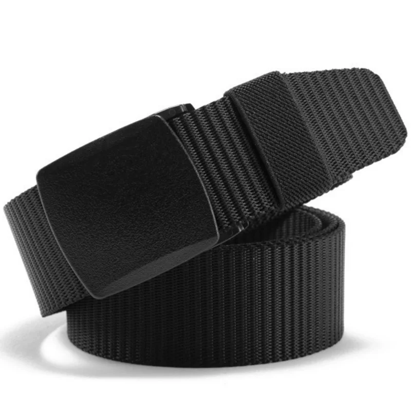 Automatic Buckle Nylon Belt Male Ar  Belt Mens Military Waist Canvas Belts Cummerbunds High Quality Strap