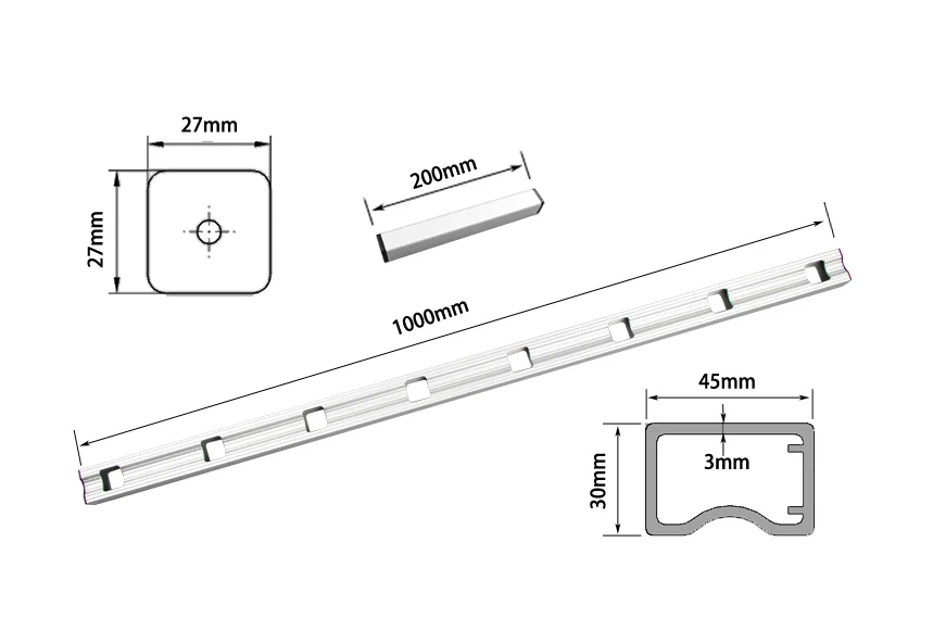 L-HT124/1 2 комплекта клеевых зажимов для панелей система деревообрабатывающего