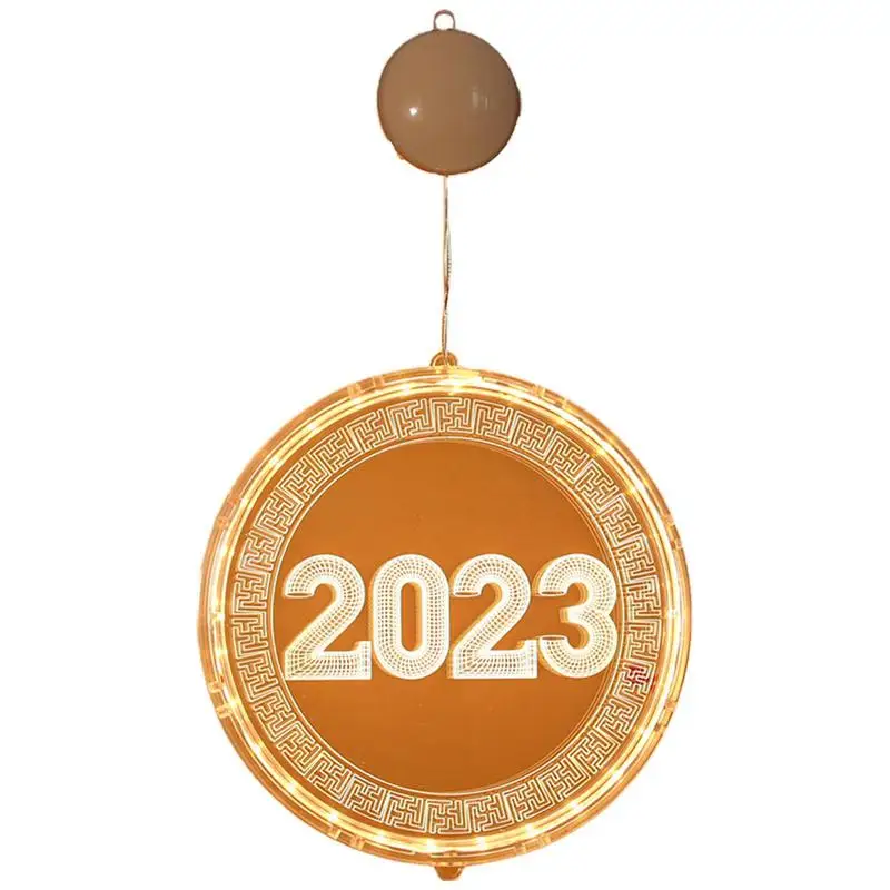 

Светящиеся цифры 2023, новогодний декоративный светильник, светодиодный теплый светильник, новогодние украшения 2023, Рождественский подвесной светильник, домашний Настенный декор