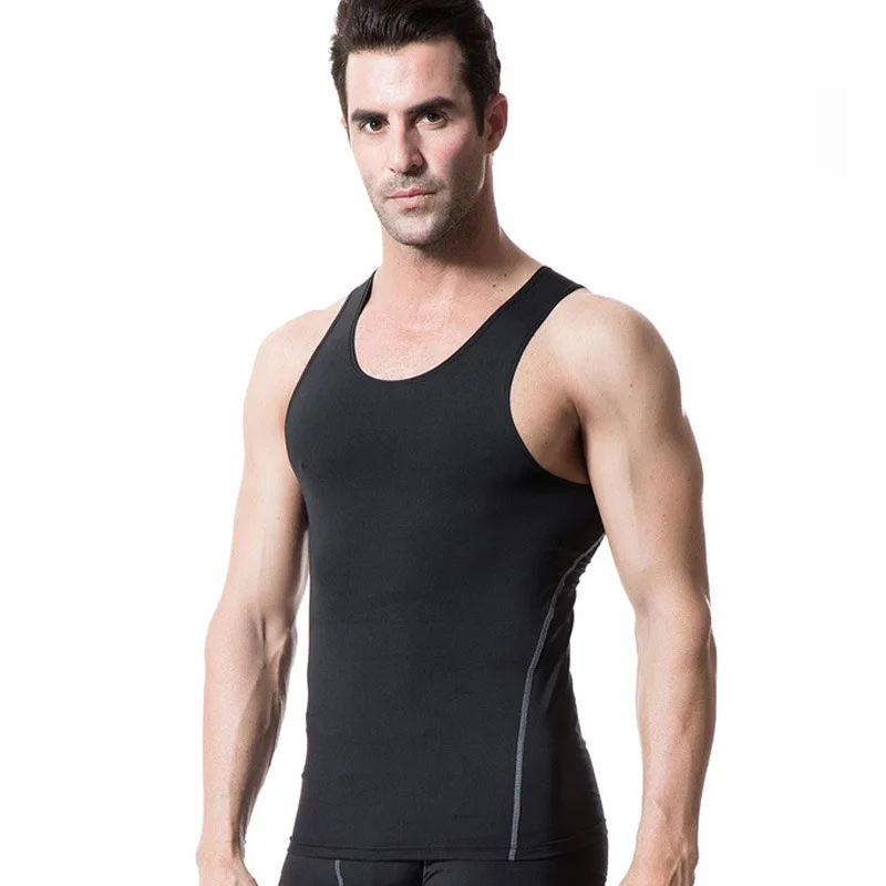 

B421 new brand operating men's high quality men's sports vest sleeveless outdoor sports men's top size M-XXXL vestQS473