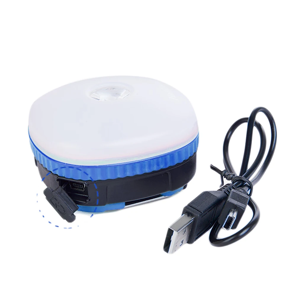 

Portable Outdoor Rechargeable LED Hiking Camping Tent Lantern Light USB Lamp
