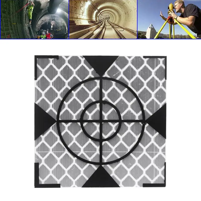 Модернизированная призма. Отражатель. Лист. Светоотражающая лента. Мишень для