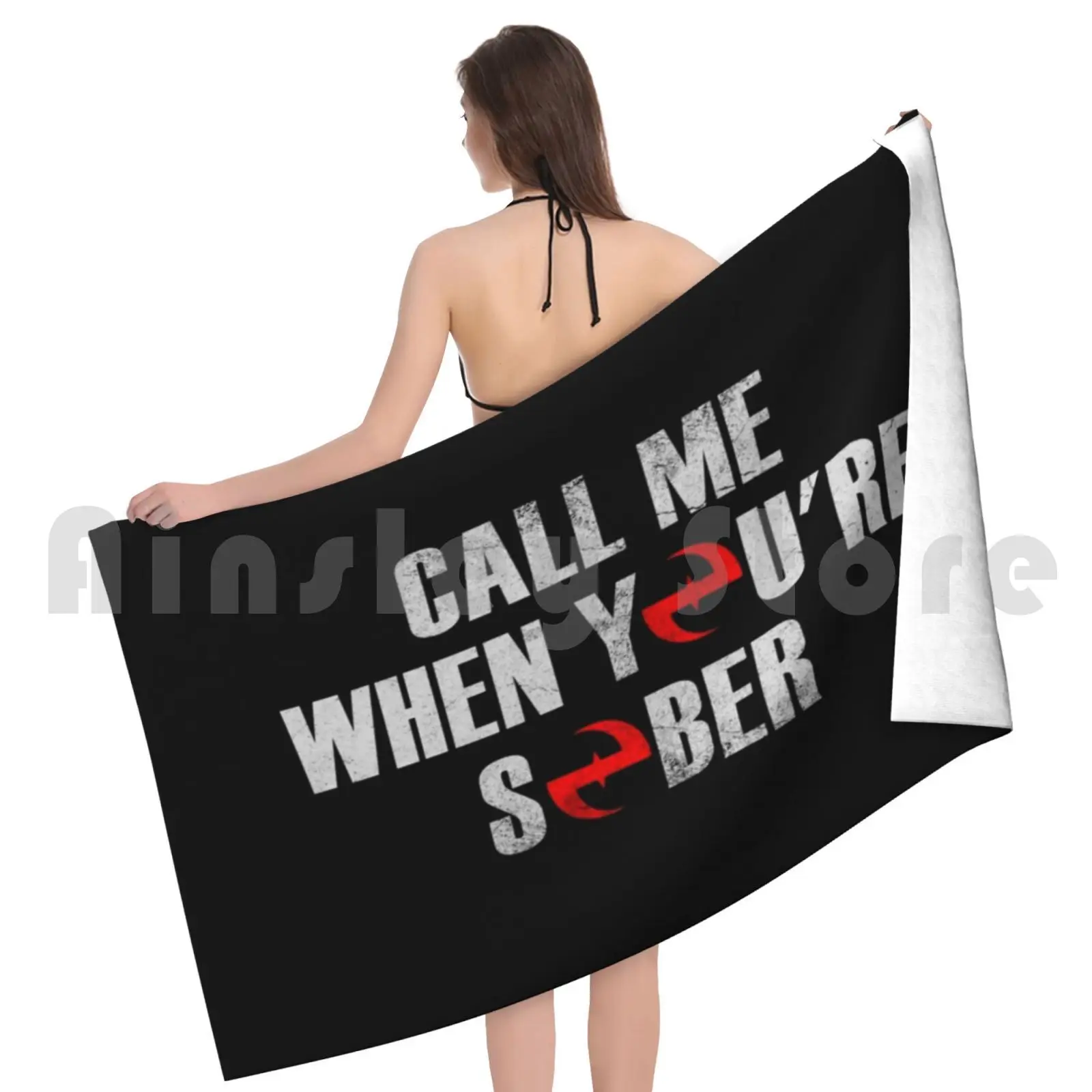 Фото Call Me When You're Sober Банное полотенце Пляжная подушка Evanescence Минимальный символ Логотип Принесите мне жизнь Мой бессмертный №5