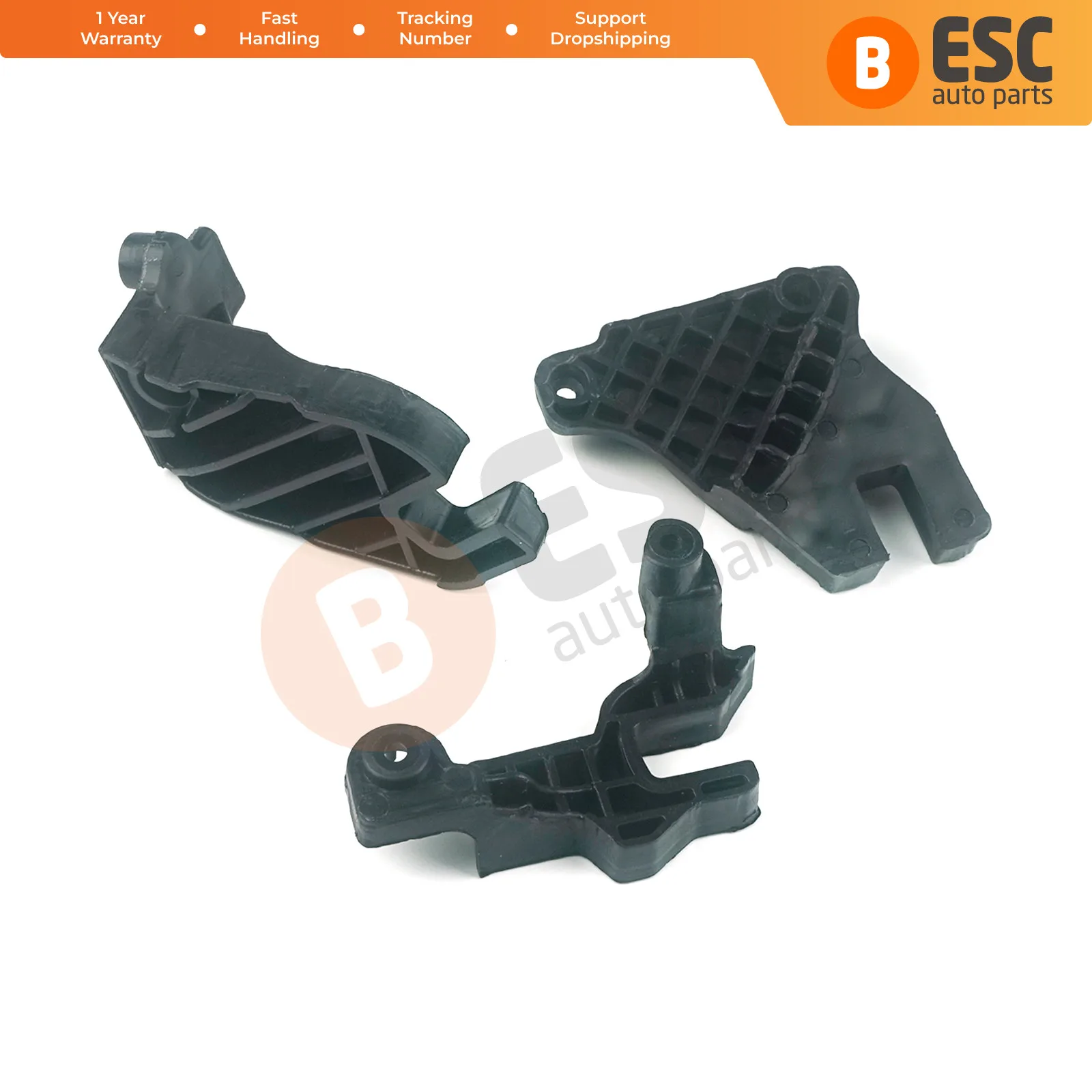 

EHL540 Headlight Headlamp Housing Repair Bracket Mount Clips Tabs Set 4G0998121A Left for Audi A6L S6 Avant Quatro Allroad