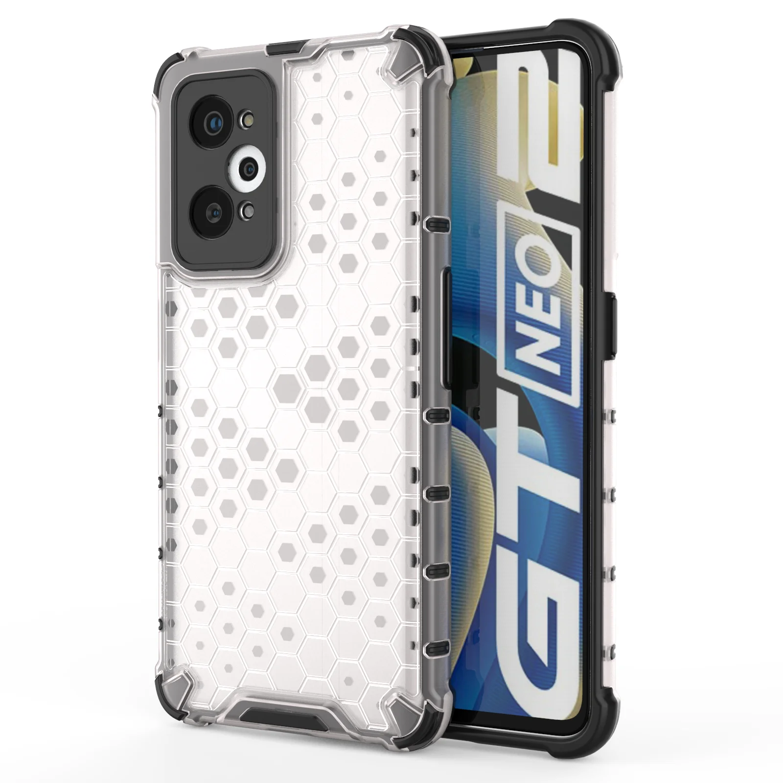 shockproof tpupc hard back cover case on for oppo realme gt neo 2 3 neo2 neo3 5g phone cases coque fundas free global shipping