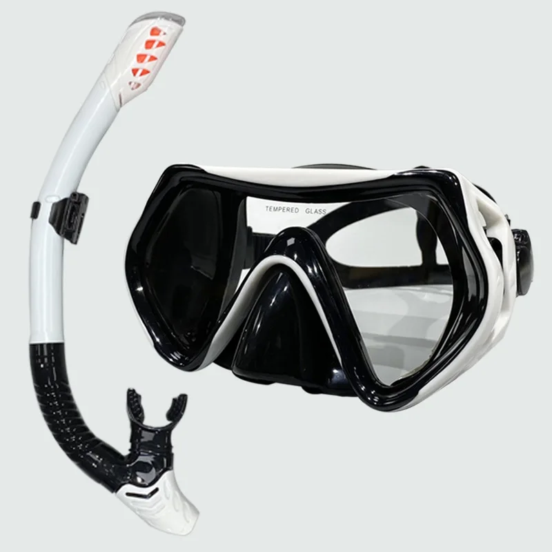 

2022 New Scuba Dive Glasses silicone strap Diving Snorkeling Set Freediving Set