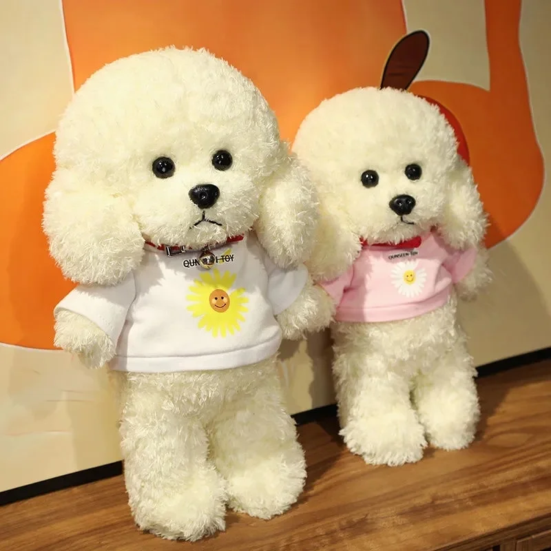 

Cute teddy dog dog doll plush toy puppy child sleeping doll doll wholesale wedding gift