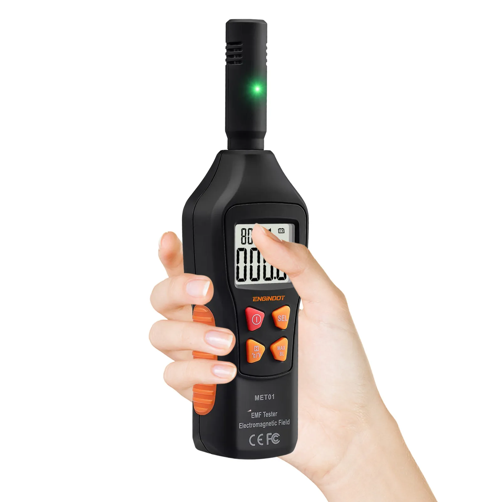 

Handheld EMF Meter Paranormal Equipment Digital LCD EMF Ghost Detector Electromagnetic Field Meter Great Tester For Home EMF