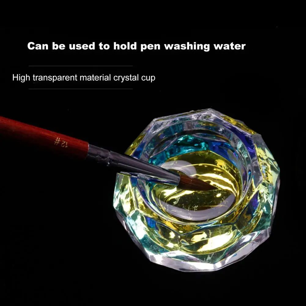 Увлажняющая пластинка практическая емкость для жидкого кристалла маникюрные инструменты мономерные чашки на.