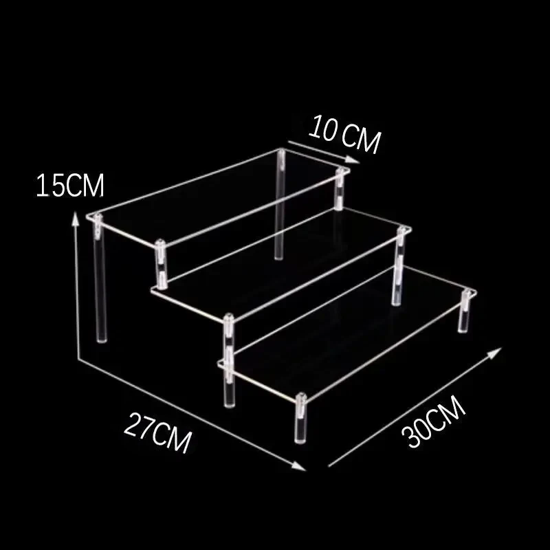 

Деревянная многоуровневая полка для декора