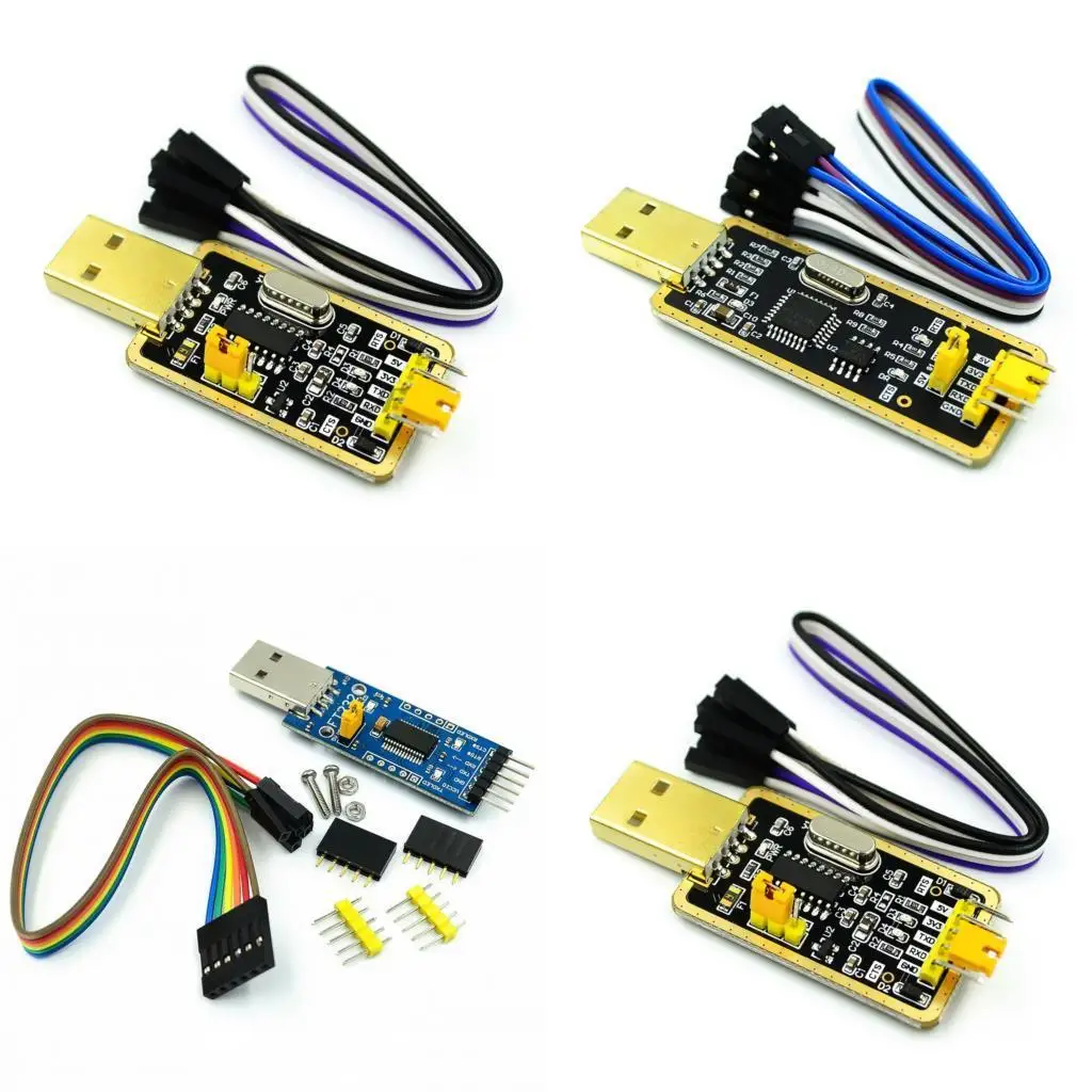 5-контактный разъем CP2102 USB 2 0 для UART TTL модуль последовательного преобразователя STC