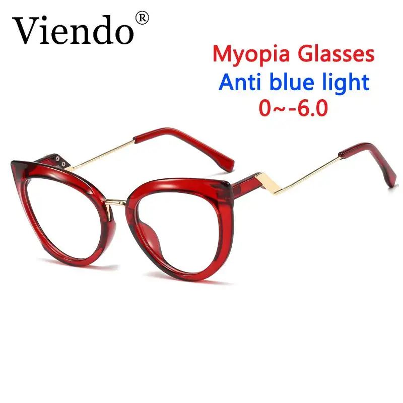 

Women Glasses Prescription Blue Light Blocking Female Eyeglasses Woman Women's Frames Trendy Woman's Frame Computer Eyewear Anti