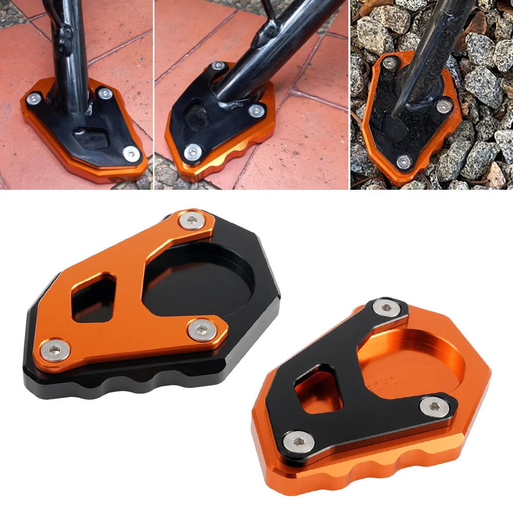 

Side Stand Plate Extension Plate for KTM 690 Enduro R 690 SMC R 2019 2020 2021 1050 1090 1190 Adv 1290 Super Adventure 2014-2020