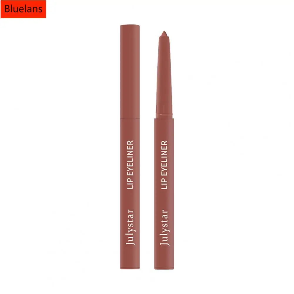 

Водонепроницаемый Карандаш для губ водостойкий матовый стойкий косметический инструмент для губ, Многоцветный опциональный лайнер для гу...