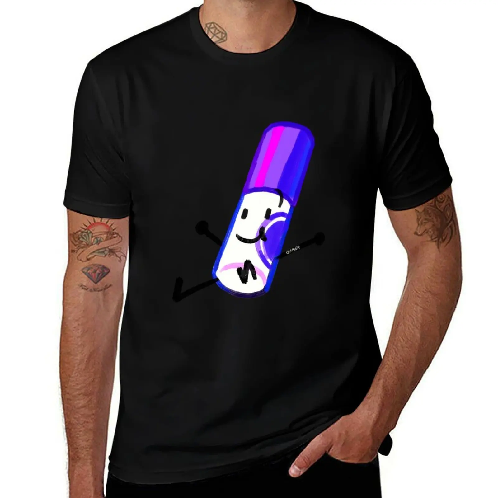 Фото Футболка Marker BFDI, рабочая, повседневная, практичная. №1