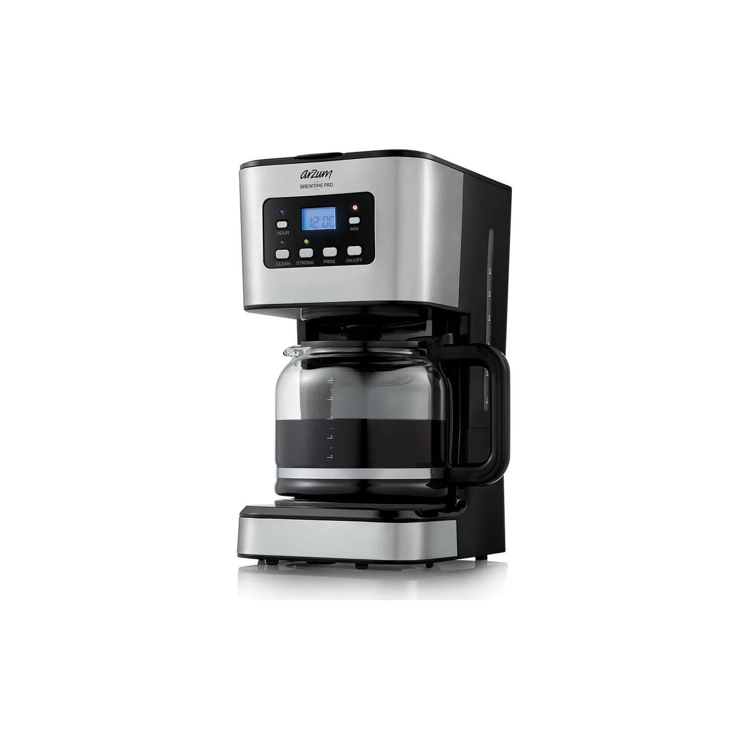

Кофе-машина My desire AR3073 Brewtime Pro с фильтром, черная, элегантная, эстетичный дизайн, Современная осанка, удобное использование, Легкая очистка