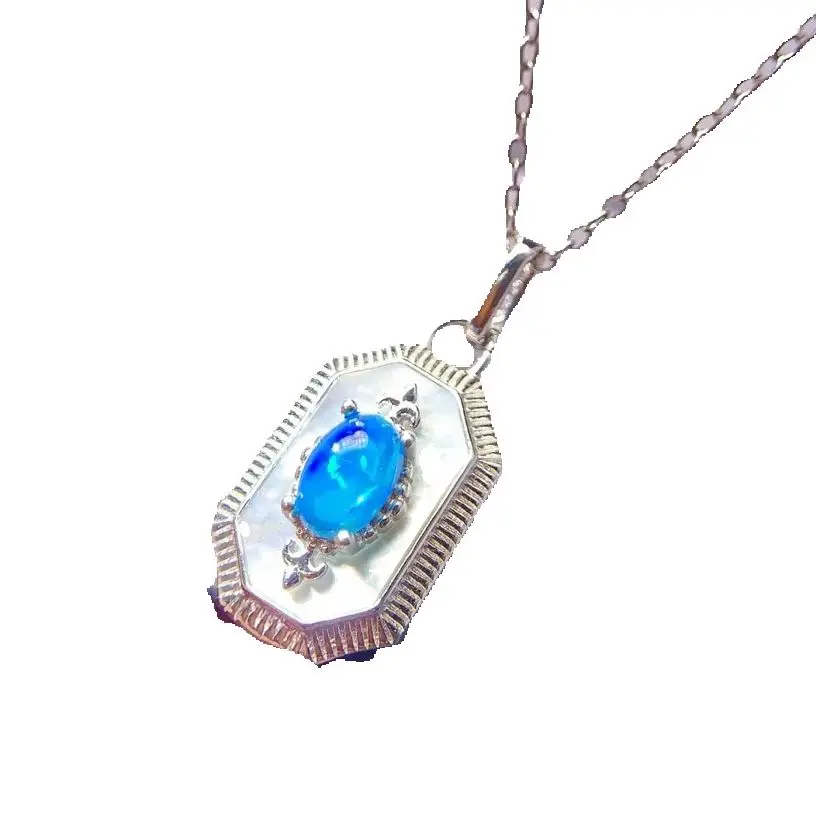 Подвески Shilovem из стерлингового серебра 925 пробы с натуральным опалом новые