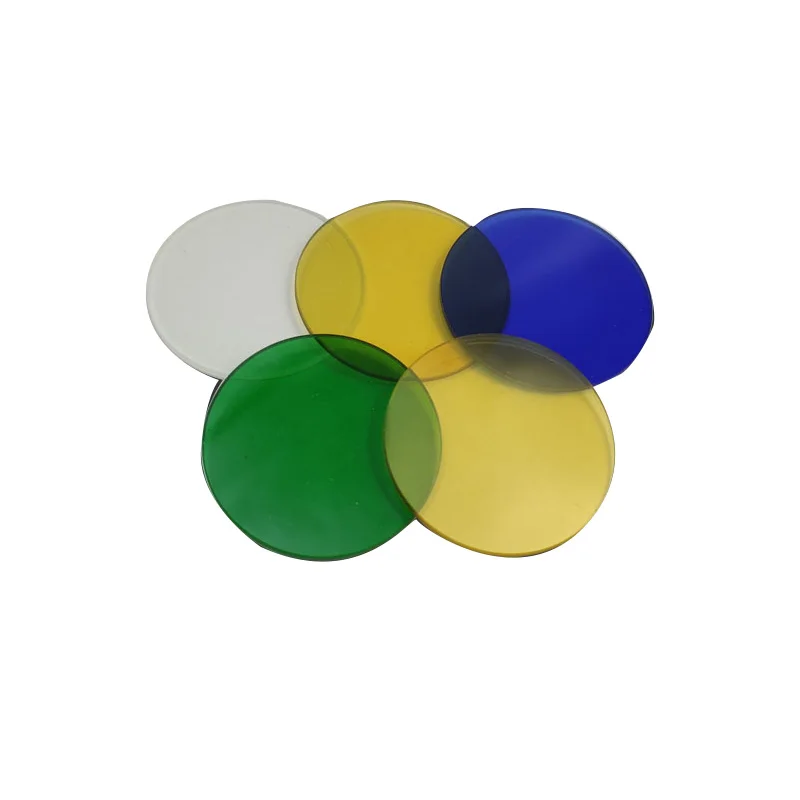 1 шт. 32 мм фильтр для микроскопа цвет зеленый синий желтый красный матовое стекло