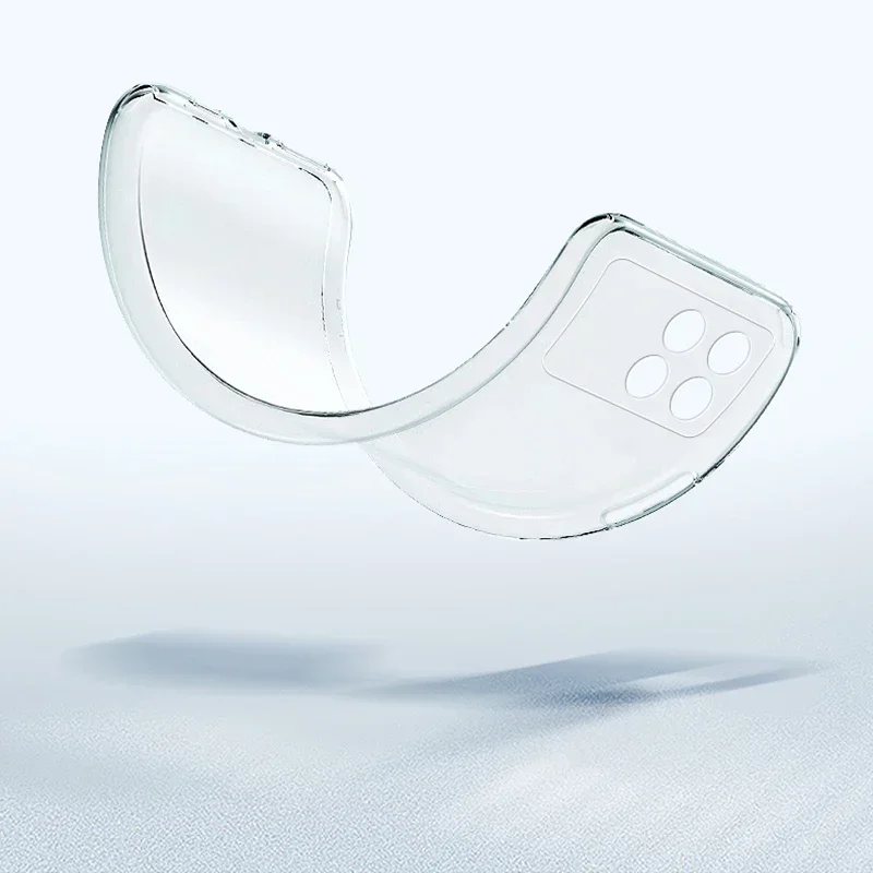 Ультратонкий Мягкий Прозрачный чехол из ТПУ для Xiaomi Redmi Note 14 Pro Plus 13 12 11 10 9 8 5G 4G