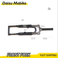 new bicycle hard fork 26 inches aluminum alloy ultralight mtb mountain bike front fork outdoor cycling accessories parts