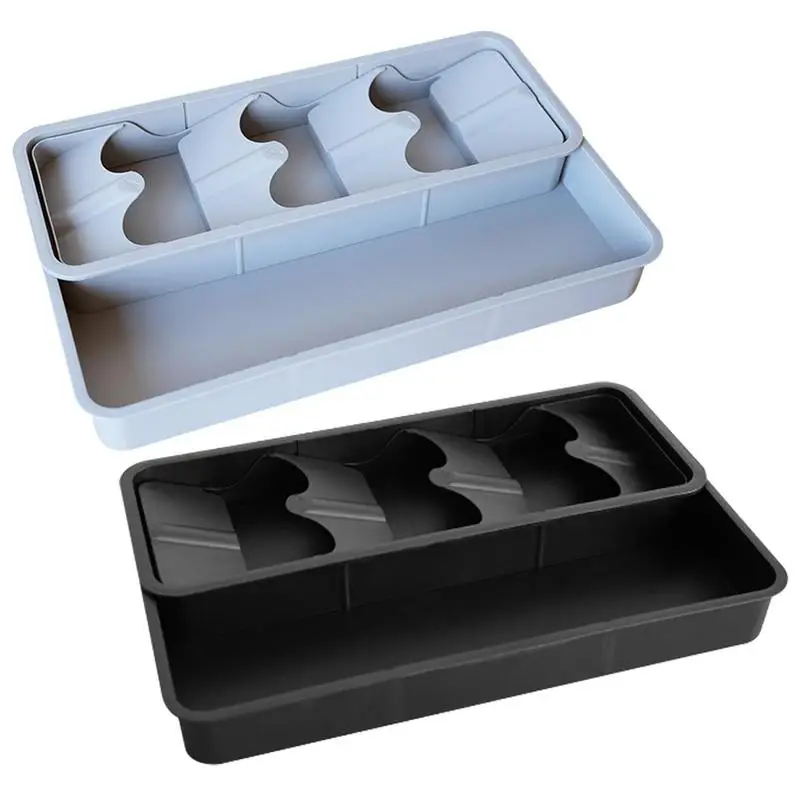

Silverware Drawer Organizer Multifunction Cutlery Rack Adjustable Partition Storage Organizer Utensils Holder Drawer Dividers