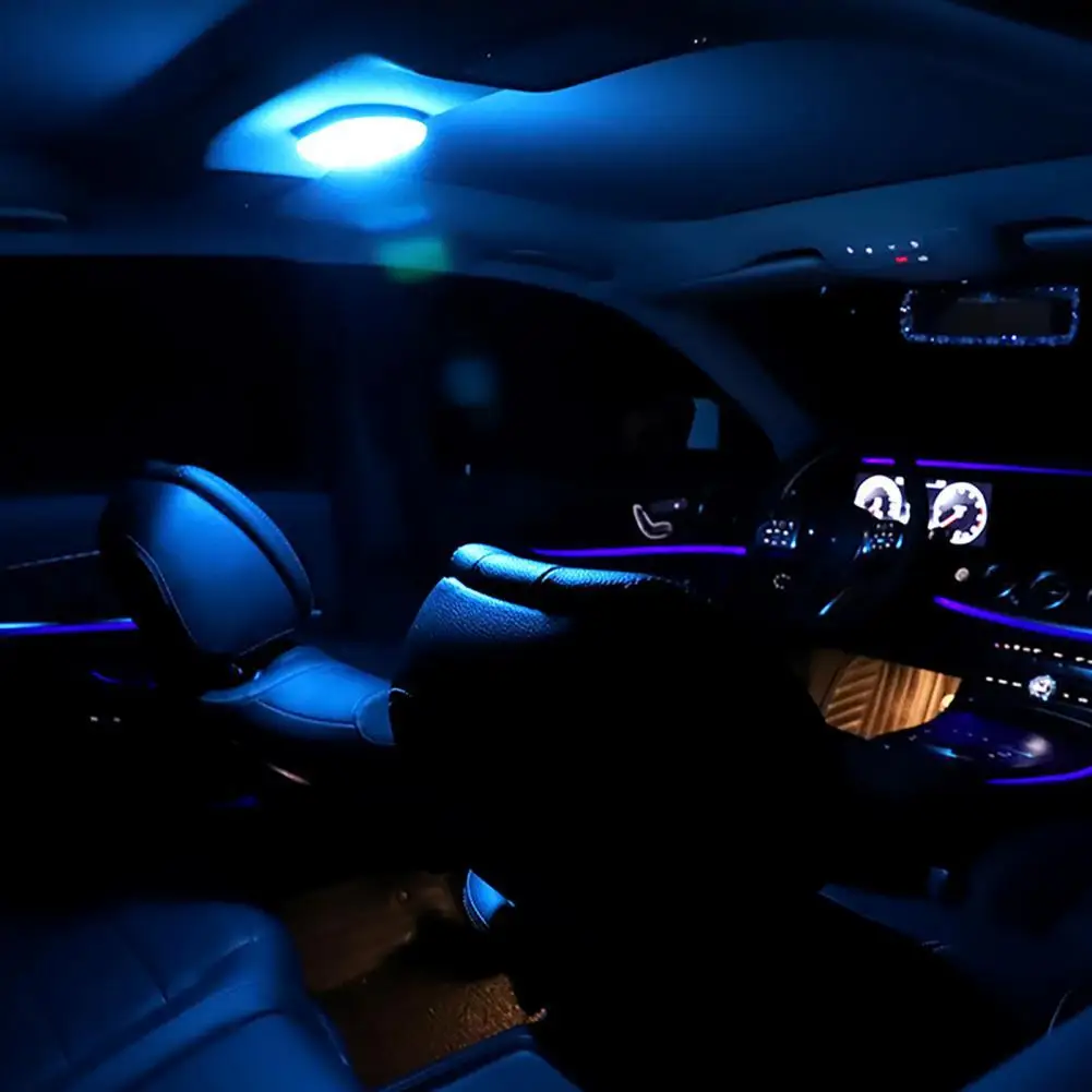 

Practical Roof Lamp Touch Switch Wiring Free Trunk Light Car USB Rechargeable LED Touch Light