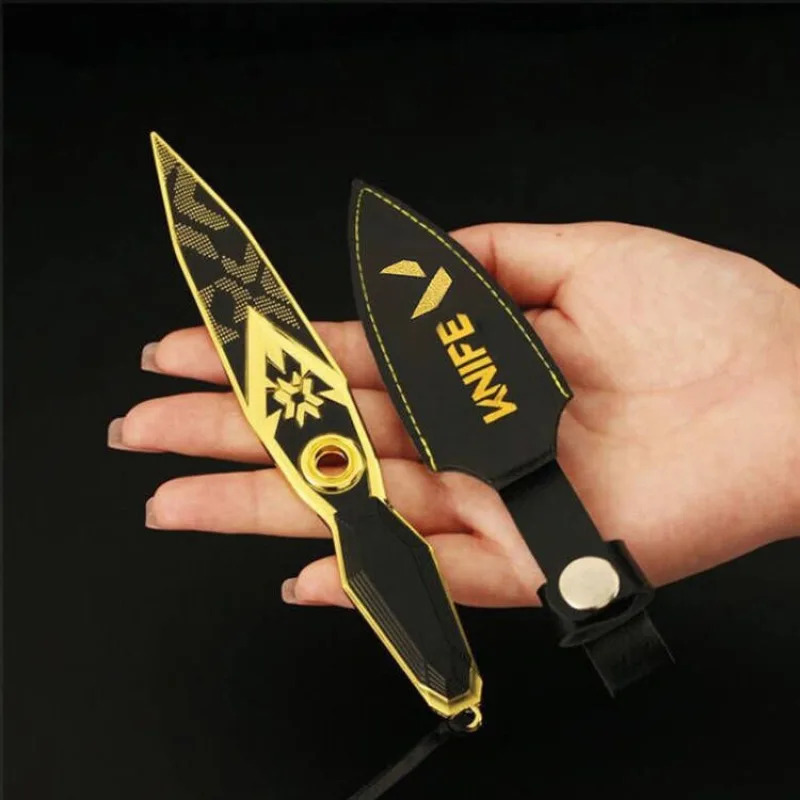 

Valorant Fearless Pact 2023 Championship Jett Wind Holster Model Metal Weapon Toy Knife Bali Song Samurai Swords Boys' Gifts Toy