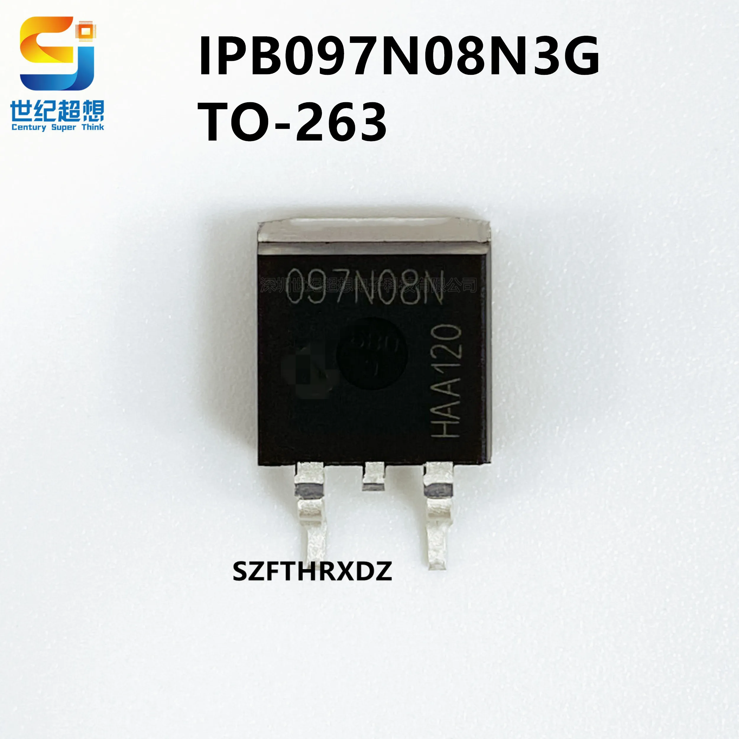 

10pcs 100% New Imported Original IPB097N08N3G 80V 70A 100W TO263 N-channel field-effect transistor MOSFET